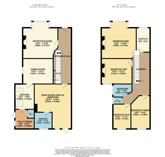 Floorplan of 15 Sutherland Road, Ealing, London