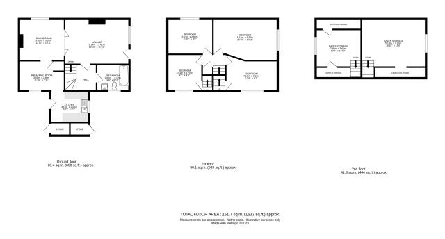 Floorplan of 172 Lee Street, Horley, Surrey