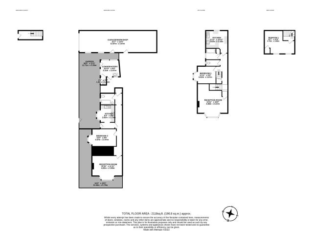 Floorplan of 2 & 2a Seward Road, Hanwell, London