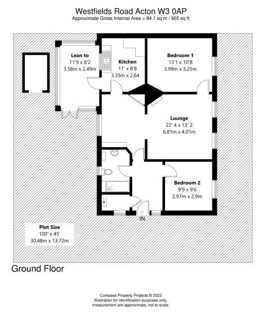 Floorplan of 7 Westfields Road, Acton, London